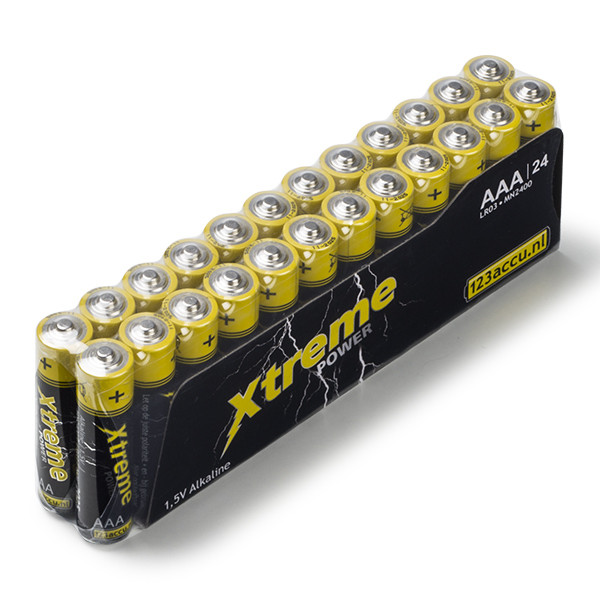 123tinta Xtreme Power AAA/LR03/MN2400 Pilas Alcalinas (24 unidades) 24MN2400C MN2400C ADR00009 - 1