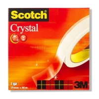 3M Cinta adhesiva Scotch Crystal | 19 mm x 66 m 6001966 201264