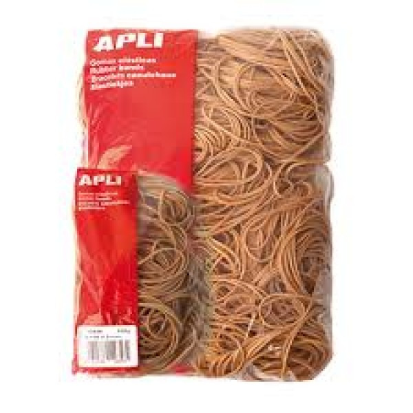 APLI 12855 Bolsa de gomas elásticas 80mm x 2mm  425007 - 1