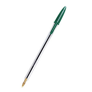 BIC Cristal Bolígrafo Verde (0.4mm)  224672 - 1