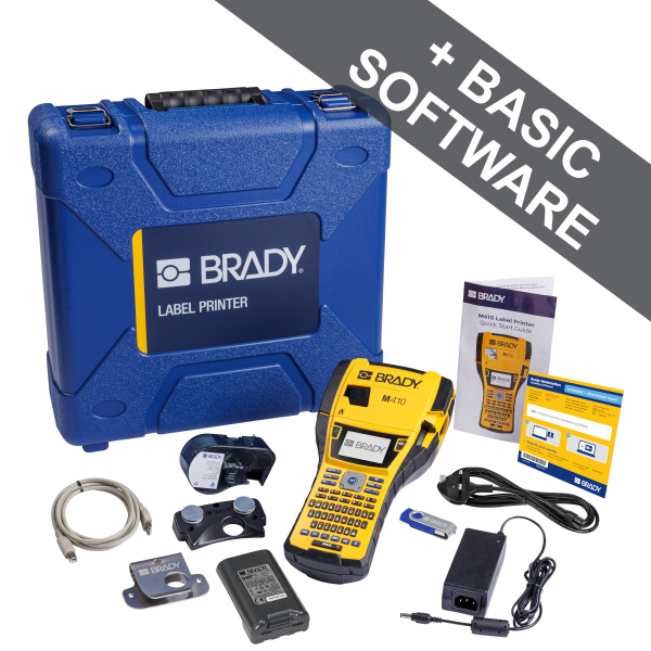 Brady M410 rotuladora con estuche M410-KIT-EU 148420 - 1