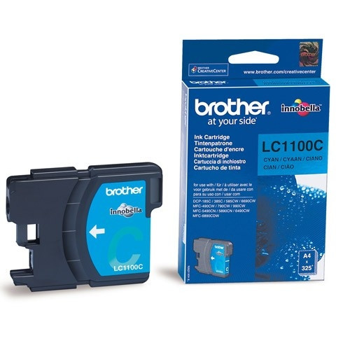 Brother LC-1100C cartucho de tinta cian (original) LC1100C 028851 - 1