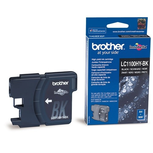 Brother LC-1100HYBK cartucho de tinta negro XL (original) LC1100HYBK 028848 - 1