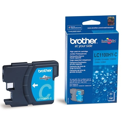 Brother LC-1100HYC cartucho de tinta cian XL (original) LC1100HYC 028854 - 1