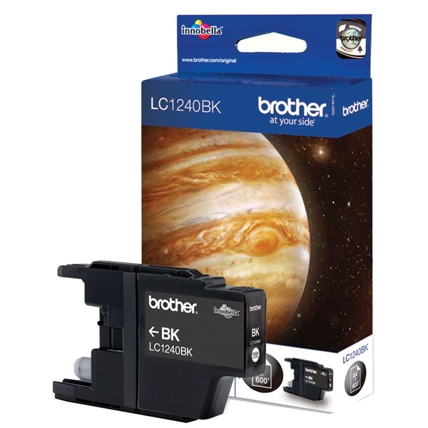 Brother LC-1240BK cartucho de tinta negro (original) LC1240BK 900755 - 1