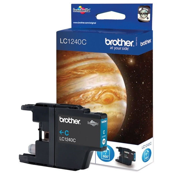 Brother LC-1240C cartucho de tinta cian (original) LC1240C 900756 - 1