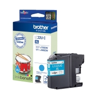 Brother LC-22UC XL cartucho de tinta cian (original) LC-22UC 350030