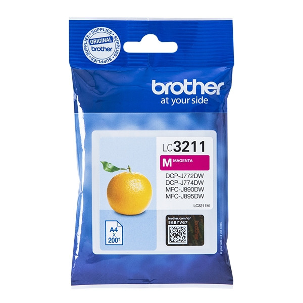 Brother LC-3211M Cartucho de tinta magenta (original) LC3211M 028482 - 1