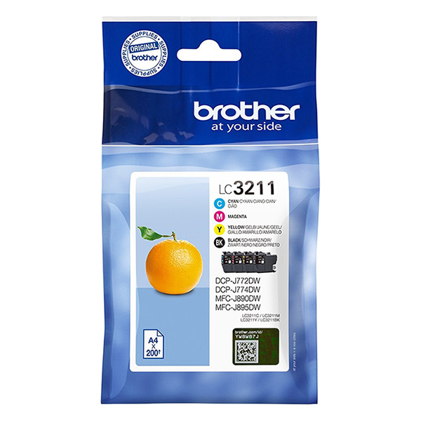 Brother LC-3211VAL Pack ahorro 4 cartuchos (originales) LC3211VAL 028506 - 1