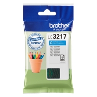 Brother LC-3217C cartucho de tinta cian (original) LC3217C 028902