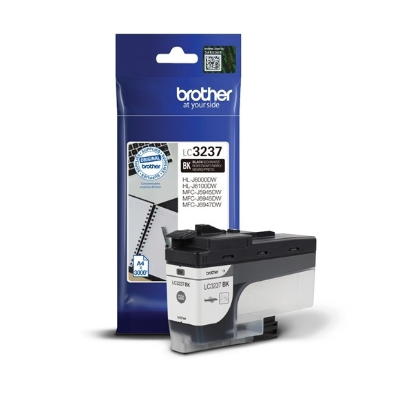 Brother LC-3237BK cartucho de tinta negro (original) LC3237BK 903915 - 1