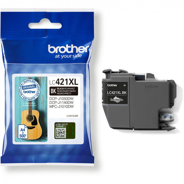 Brother LC-421XLBK Cartucho de tinta negro XL (original) LC-421XLBK 051294 - 1