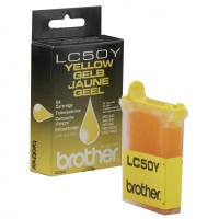 Brother LC-50Y cartucho de tinta amarillo (original) LC50Y 028769