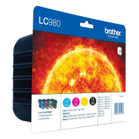 Brother LC-980 multipack 3 cartuchos (originales) LC-980RBWBP 028500