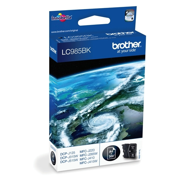 Brother LC-985BK cartucho de tinta negro (original) LC985BK 900744 - 1