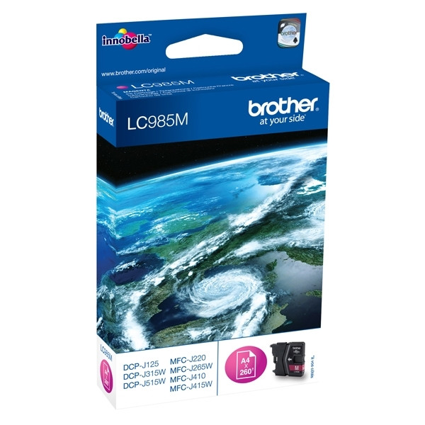 Brother LC-985M cartucho de tinta magenta (original) LC985M 900746 - 1