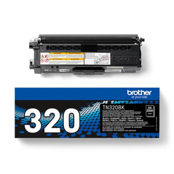 Brother TN-320BK toner negro (original) TN320BK 029186 - 1