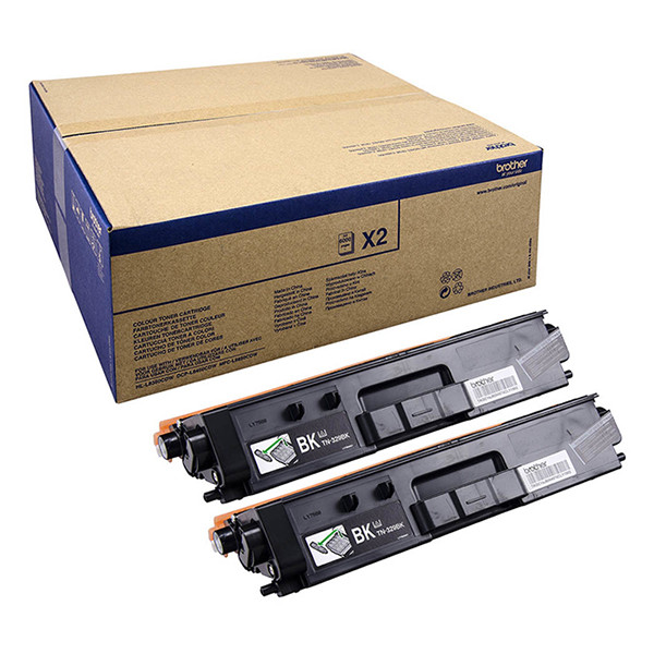 Brother TN-329BK Pack 2x toner negro (original) TN329BKTWIN 051248 - 1