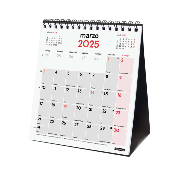 Calendario sobremesa 2025 (140x150 mm) 780140025 426479 - 2