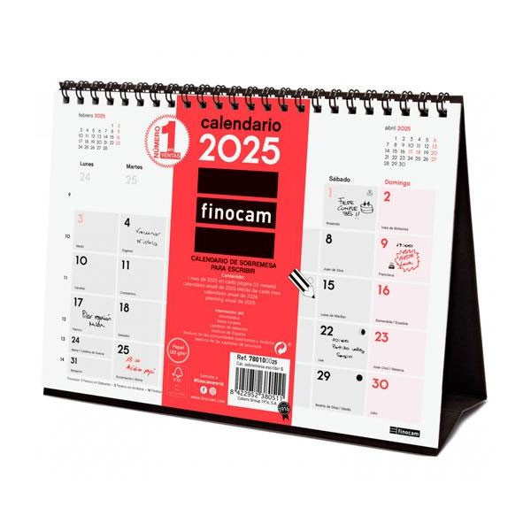 Calendario sobremesa 2025 (210x150 mm) 780100025 426481 - 1