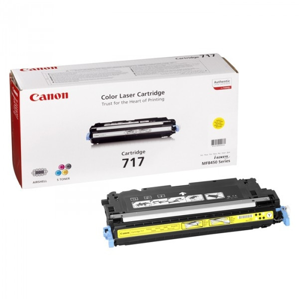 Canon 717 Y toner amarillo (original) 2575B002AA 070926 - 1