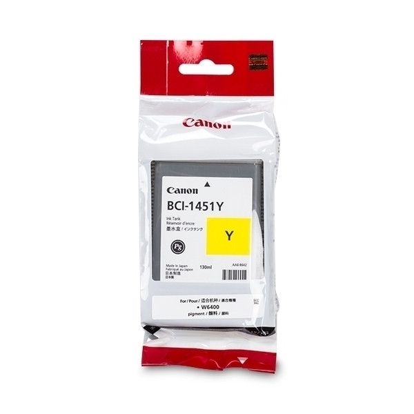 Canon BCI-1451Y cartucho de tinta amarillo (original) 0173B001 017192 - 1