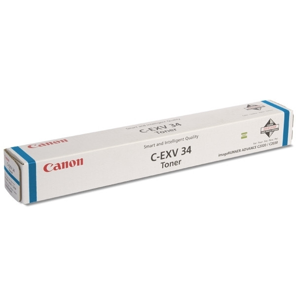 Canon C-EXV 34 C toner cian (original) 3783B002 070762 - 1