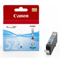 Canon CLI-521C cartucho de tinta cian (original) 2934B001 2934B005 018354