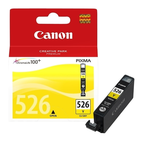 Canon CLI-526Y cartucho de tinta amarillo (original) 4543B001 018491 - 1