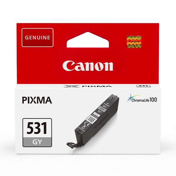 Canon CLI-531GY cartucho gris (original) 6122C001 017652 - 1