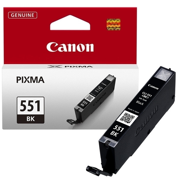 Canon CLI-551BK cartucho de tinta negro (original) 6508B001 018782 - 1