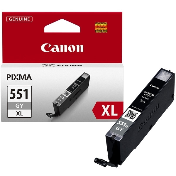 Canon CLI-551GY XL cartucho de tinta gris (original) 6447B001 018804 - 1