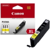 Canon CLI-551Y XL cartucho de tinta amarillo (original)