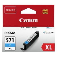 Canon CLI-571C XL cartucho de tinta cian (original) 0332C001 017248