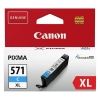 Canon CLI-571C XL cartucho de tinta cian (original)