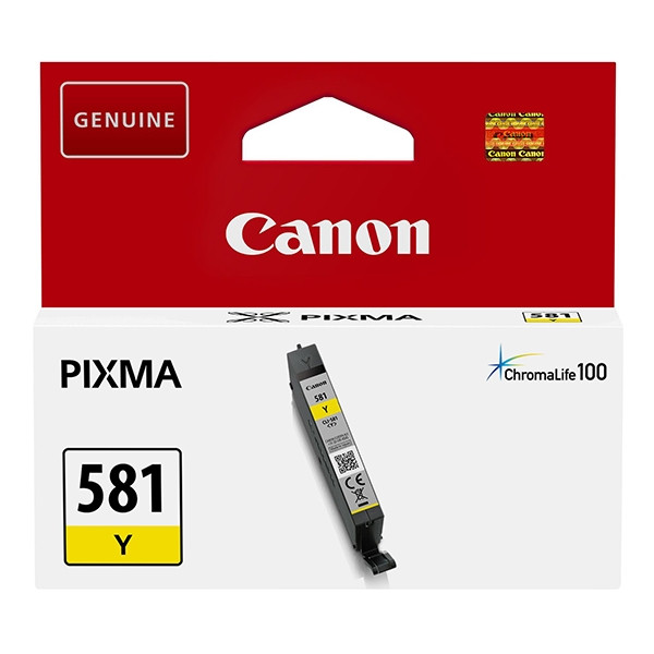 Canon CLI-581Y cartucho de tinta amarillo (original) 2105C001 902710 - 1