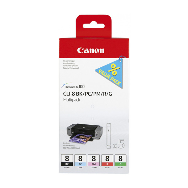 Canon CLI-8 Multipack (original) 0620B027 010463 - 1