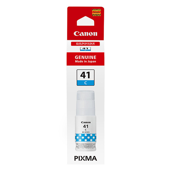 Canon GI-41C botella de tinta cian (original) 4543C001 016032 - 1