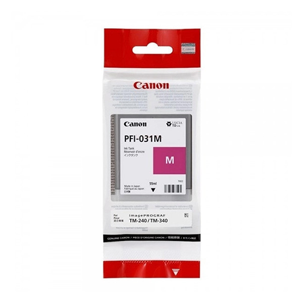 Canon PFI-031M cartucho de tinta magenta (original) 6265C001 017664 - 1