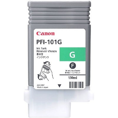 Canon PFI-101G cartucho de tinta verde (original) 0890B001 018266 - 1