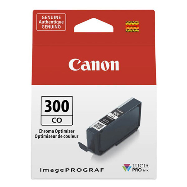 Canon PFI-300CO cartucho optimizador de croma (original) 4201C001 011720 - 1