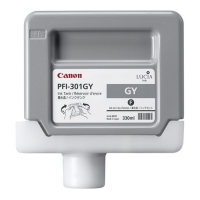 Canon PFI-301GY cartucho de tinta gris (original) 1495B001 018300