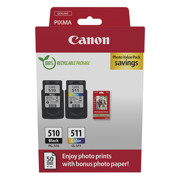 Canon PG-510/CL-511 pack fotográfico (original) 2970B017 132284 - 1