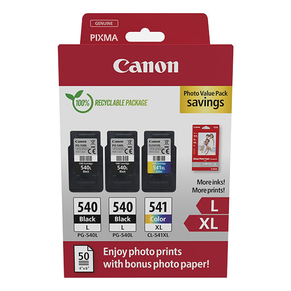 Canon PG-540Lx2/CL-541XL pack fotográfico (original) 5224B015 132272 - 1