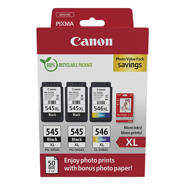 Canon PG-545XLx2/CL-546XL pack fotográfico (original) 8286B015 132266 - 1