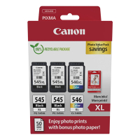 Canon PG-545XLx2/CL-546XL pack fotográfico (original) 8286B015 132266