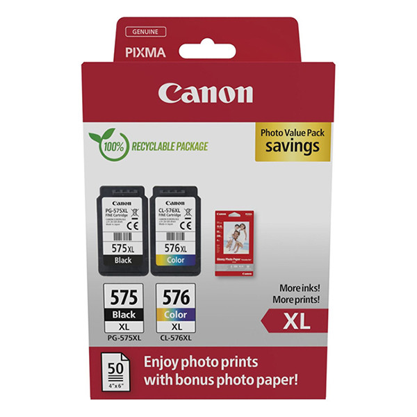 Canon PG-575XL/CL-576XL pack fotográfico (original) 5437C006 132276 - 1