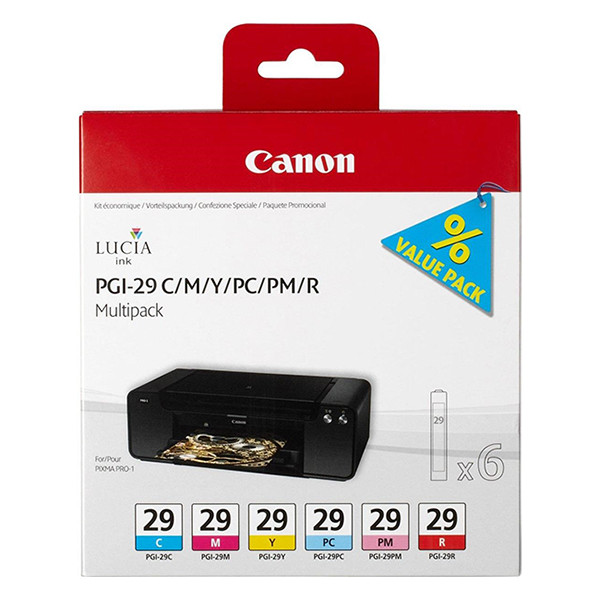 Canon PGI-29 multipack C/M/Y /PC/PM/R (original) 4873B005 018762 - 1