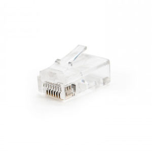 Conector Cat5 RJ45- 50 unidades (transparente) 10.21.0102-50 425938 - 1