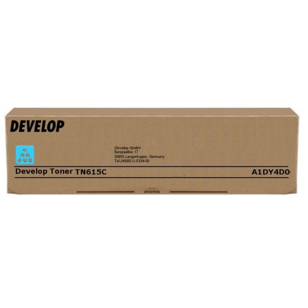 Develop TN-615C (A1DY4D0) toner cian (original) A1DY4D0 049190 - 1